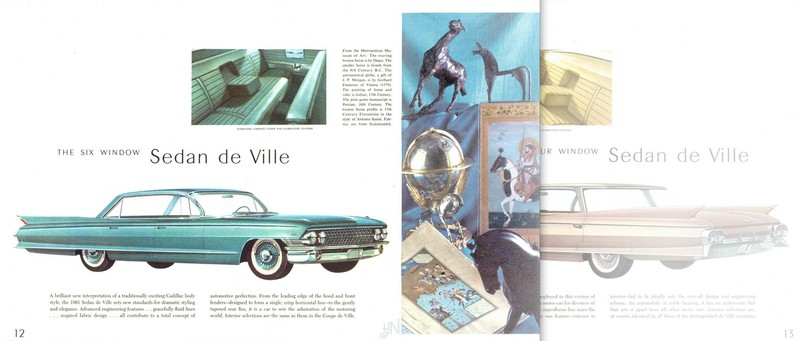 1961 Cadillac Brochure Page 1